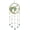 Style B-green, variant on Handmade Tree Of Life Crystal Wind Chime Sun Catcher, Heart Crystal Hanging Decor For Indoor Window Garden Outdoor Home Decoration (Style B-Green)