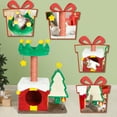 thumbnail image 4 of LHBCraft Christmas Cat Tree, 33.5" Multi-Level Cat Tower with Cat Condos, Top Perches, Sisal Ramp Scratching Posts, Cozy Basket, Hammocks, Large Cat Pet Activity Structure, 4 of 7