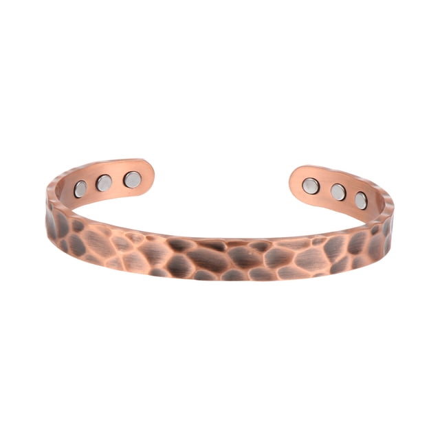 EeaseMX pulsera magnética retro de cobre puro para decoración de mano (colores surtidos)