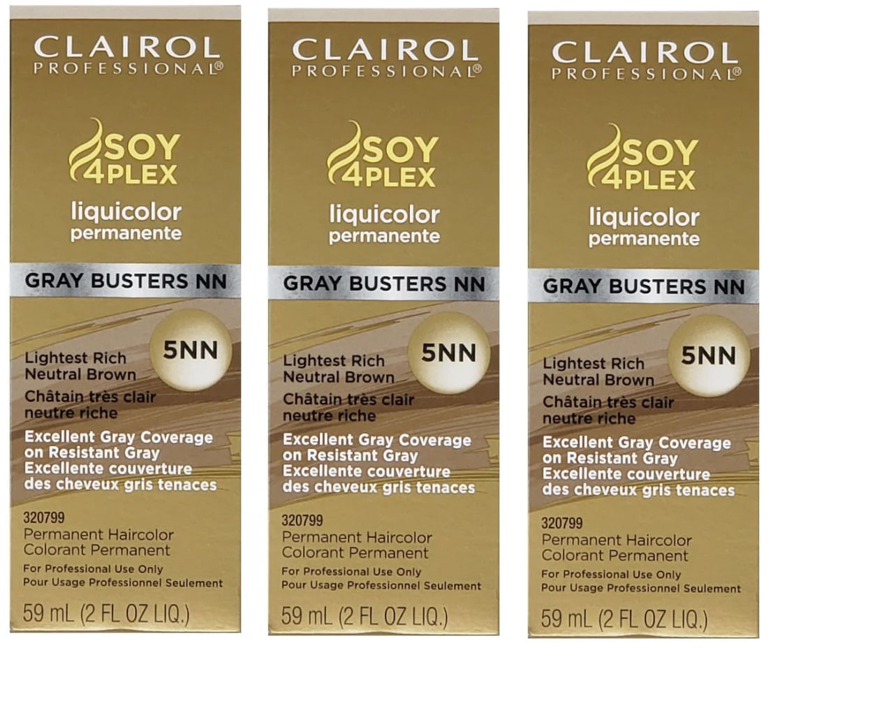 8. Clairol Professional Soy4Plex Liquicolor Permanent Hair Color, 9AA/20D Very Light Ultra Cool Blonde - wide 3