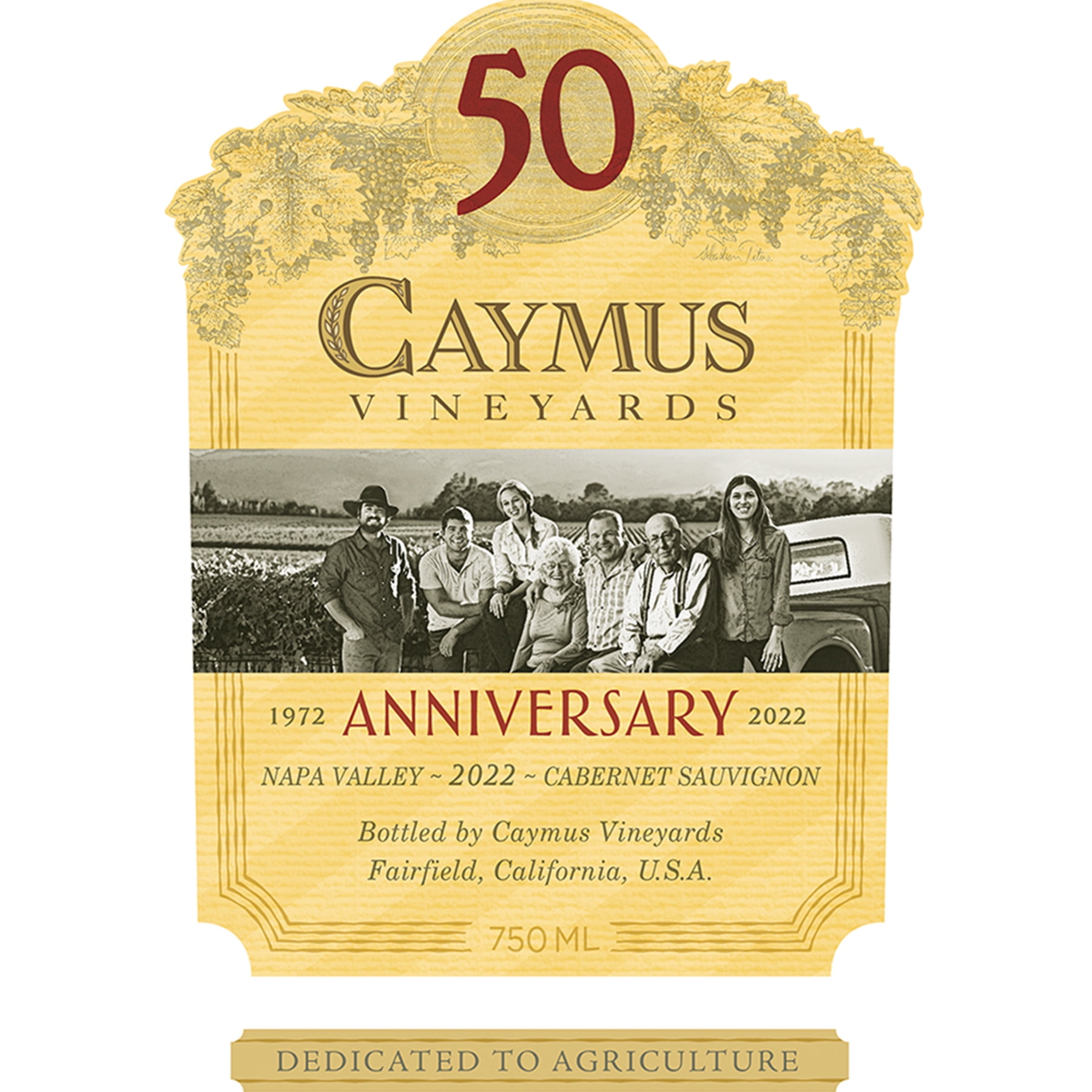 Caymus Vineyards Cabernet Sauvignon California Red Wine, 750 ml