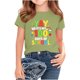 thumbnail image 1 of Blusas y camisas de manga corta con cuello redondo, moda de verano y primavera, para niños, cuello redondo, manga corta, temporada escolar, camiseta estampada, blusa de poliéster para niños, 1 of 5