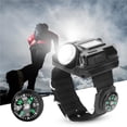 thumbnail image 2 of Luz Led De Muñeca Linterna De Mano Con Pantalla Reloj Electrónico Luz De Reloj Multifuncional Vogacara HA013821-00, 2 of 7