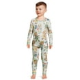 thumbnail image 2 of CoComelon Toddler Boys Snug Fit Hacci Long Sleeve Pajama Set, 2-Piece, Sizes 12M-5T, 2 of 5