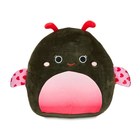Squishmallows Official Plush 12 inch Black Ladybug - Child's Ultra Soft Stuffed Plush Toy