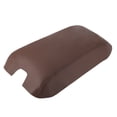 thumbnail image 1 of Ofertas únicas 1Pcs Marrón para Ford F150 2009-2014 Cubierta de cuero de reposabrazos de tapa de consola central de microfibra marrón, 1 of 7
