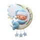 thumbnail image 2 of hengsof Christmas Snowman Ornament Christmas Decorations Resin Snowman Decor for Tree, Holiday Winter Indoor Home Table Decor Xmas Gifts, 2 of 6