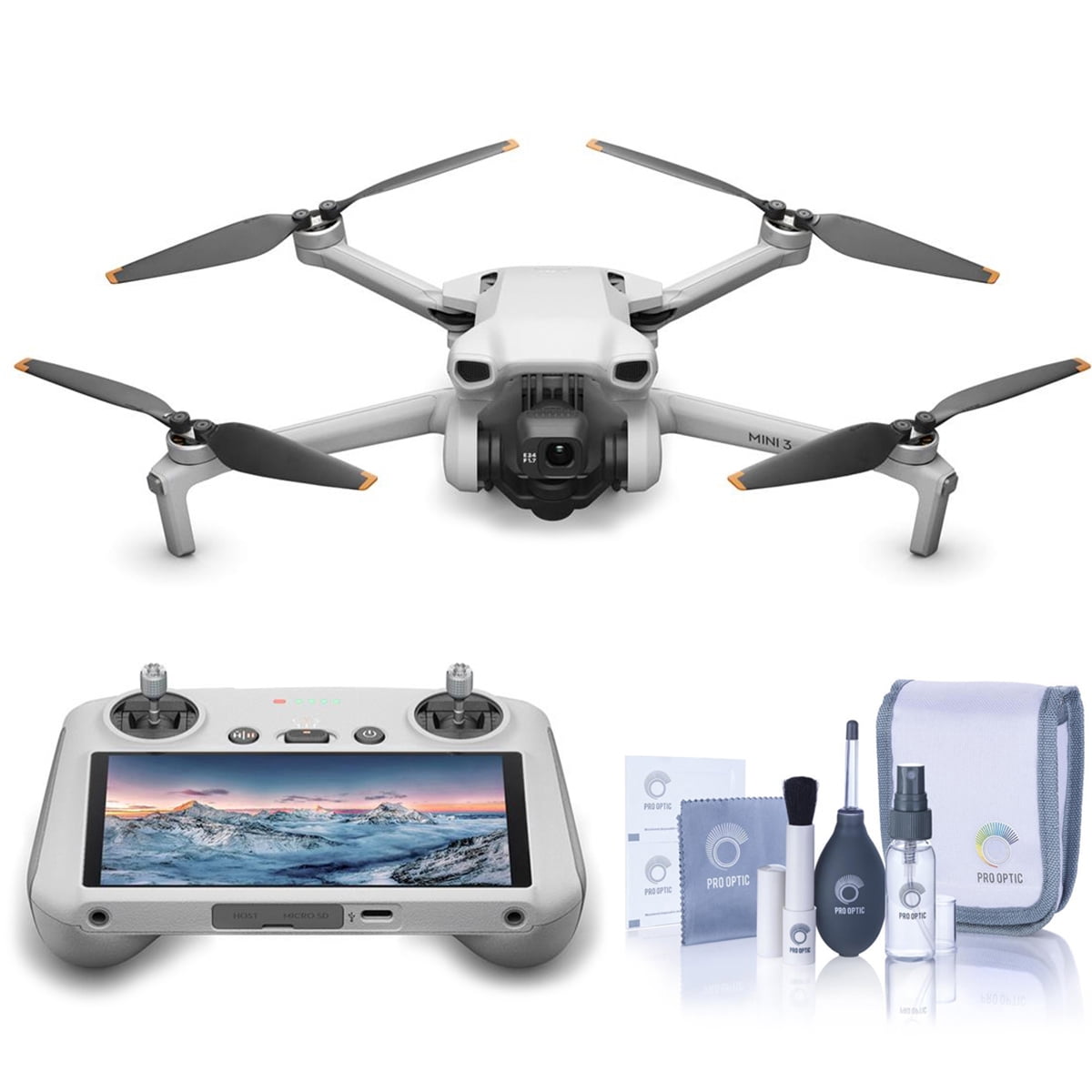 DJI Mavic Mini Drone Fly More Combo: Quadcopter, 3 Batteries