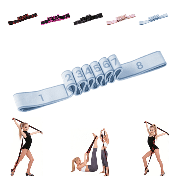 PLPPYFS Fitness Resistance Bands with Handles, Fitness Resistance Band for Stretching and Yoga, Fashion Puller Exercise, Adjustable Bands for Full Body Stretching Shaping, for Home Gym Training