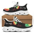 thumbnail image 1 of Zapatos casuales de diseño con la bandera de la República del Congo para hombre, zapatillas planas con cordones, resistentes al desgaste, tenis masculino, 1 of 6