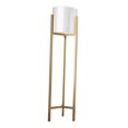 thumbnail image 3 of Soporte moderno para maceta, estante para maceta, hierro, multifunción, estante para flores, Metal 20cmx90cm, 3 of 8