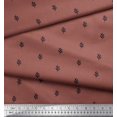 thumbnail image 2 of Soimoi Poly Georgette Fabric Branches Artistic Printed Fabric 1 Yard 52 Inch Wide, 2 of 3