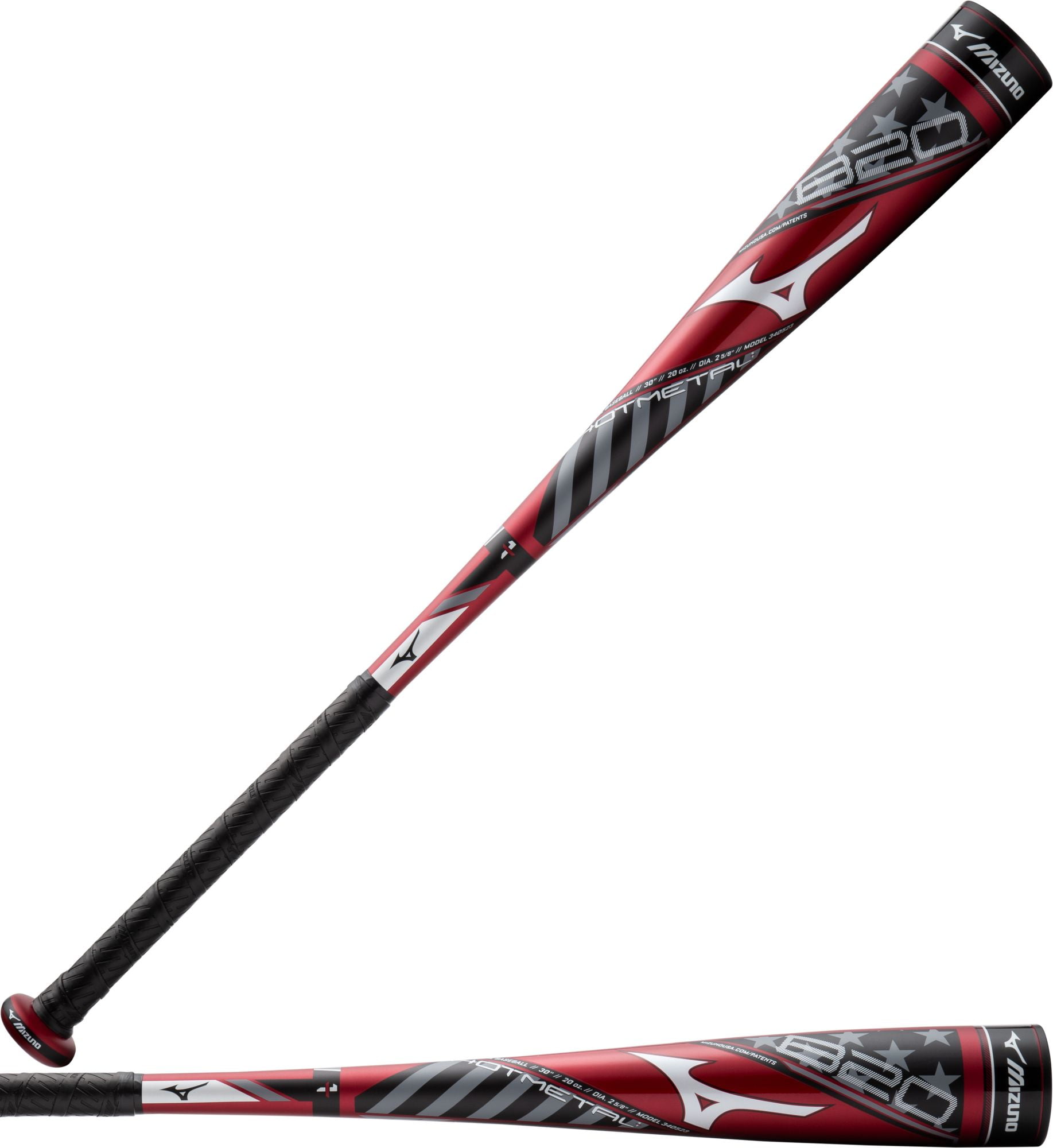 Mizuno B20HOT METAL Big Barrel Youth USA Baseball Bat (10)