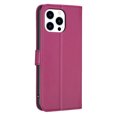 thumbnail image 2 of Decase for iPhone 15 Plus Full Body Protection Case,Emboss Pattern Wallet Credit Card Holder,Flip PU Leather Stand,Magnetic Closure Rugged Shockproof Anti-Fall Protective Phone Cover,Rose, 2 of 9