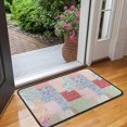thumbnail image 2 of Pioneer Flower Floral Print Pattern Door Rugs,Washable Non Slip Door Mats Indoor,Decorative Door Mats,Entry Mat Indoor for Entrance,Bedroom,Kitchen,Bathroom,30"x17", 2 of 6