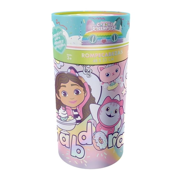 Rompecabezas Novelty Cilindro Gaby Dollhouse 36 Piezas