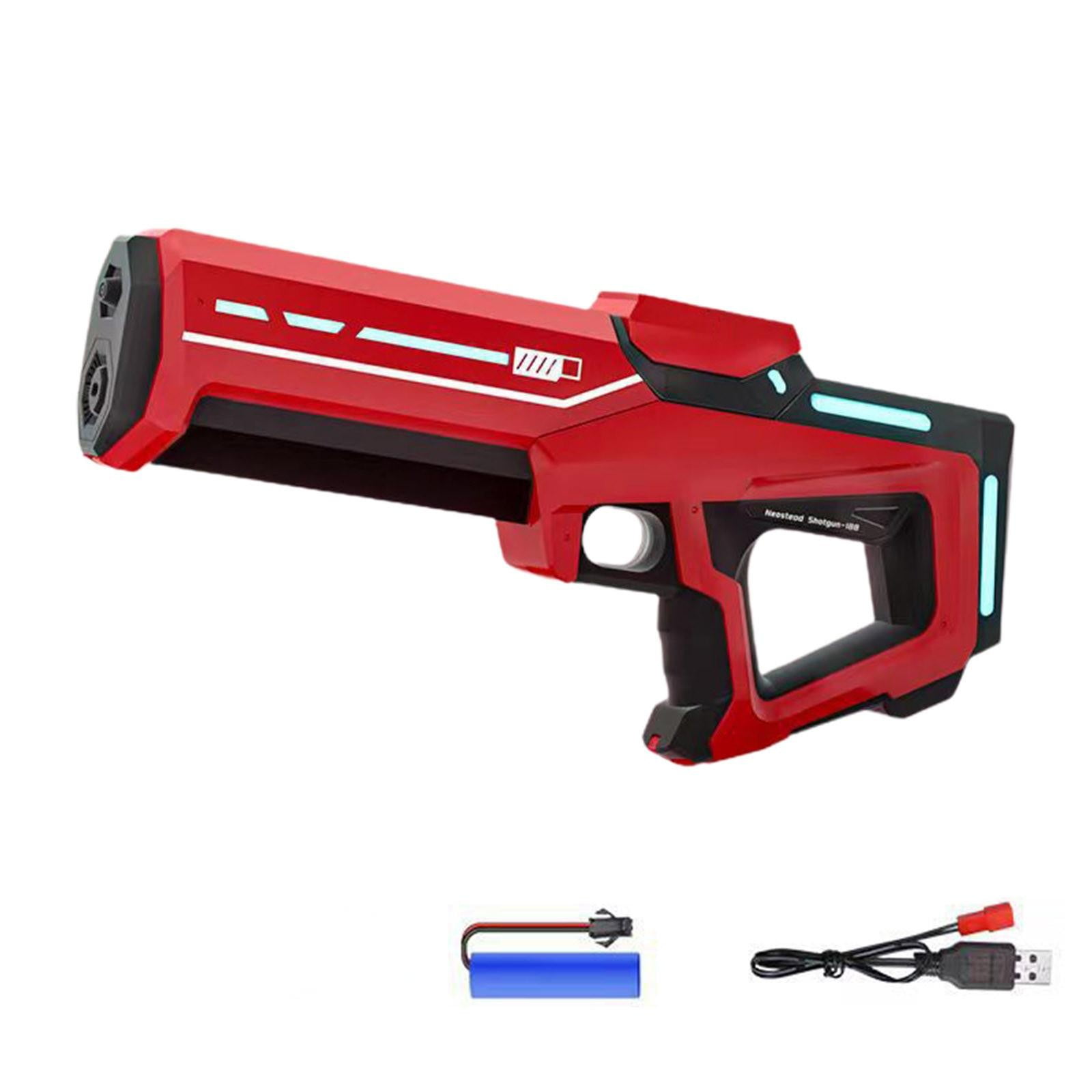 Electric Automatic Water Blaster with Continuous Firing Action - High Pressure Water Gun for Outdoor Summer Fun and Water Battle Games with Strong Spray for Exciting Play Sessions