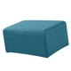 thumbnail image 2 of Fundas de licra para sillas de comedor y sala de estar - Fundas elásticas para sillas Verde oscuro, 2 of 8