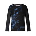 thumbnail image 3 of SCSAlgin T-Shirts for Men Long Sleeve Funny 3D Graphic Tee Tops Plus Size Grim Reaper Skeleton Gothic Horror T-Shirt, 3 of 4