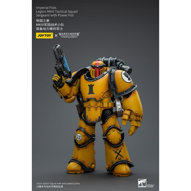 JOYTOY Imperial Fists Legion MkIII Tactical Squad Sergeant