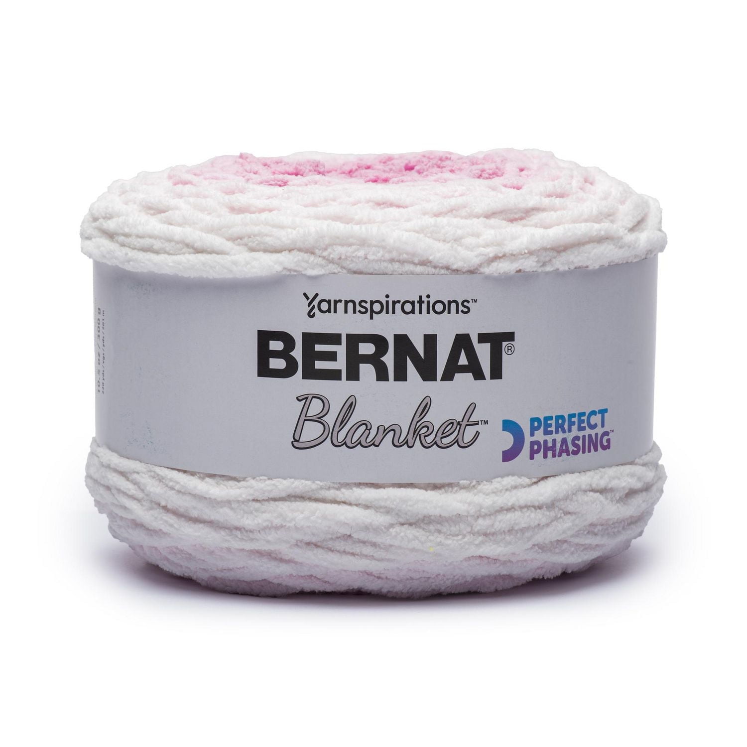 "Bernat® Fil de Phasage Parfait pour Couverture Polyester #6 Super Volumineux, 10,5 Oz/300 G, 220 Yards" Nouveau fil façon chenille