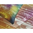 thumbnail image 4 of Ambesonne Astrology Quilted Bedspread Set 3 Pcs, Rainbow Colored Chart, King Size, Multicolor, 4 of 5