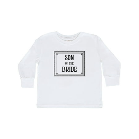 

Inktastic Son of the Bride Gift Toddler Boy Girl Long Sleeve T-Shirt