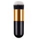 thumbnail image 1 of Brocha de maquillaje de cerdas suaves, bonita y elegante, portátil, herramientas profesionales de maquillaje, color negro y dorado., 1 of 13