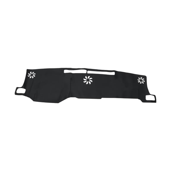 Unique Bargains Dashboard Cover for Toyota Tacoma 2024–2025 Dash Cover Mat Carpet Center Console Dash Cover Mat Car Interior Faux Leather Black 1 Pcs