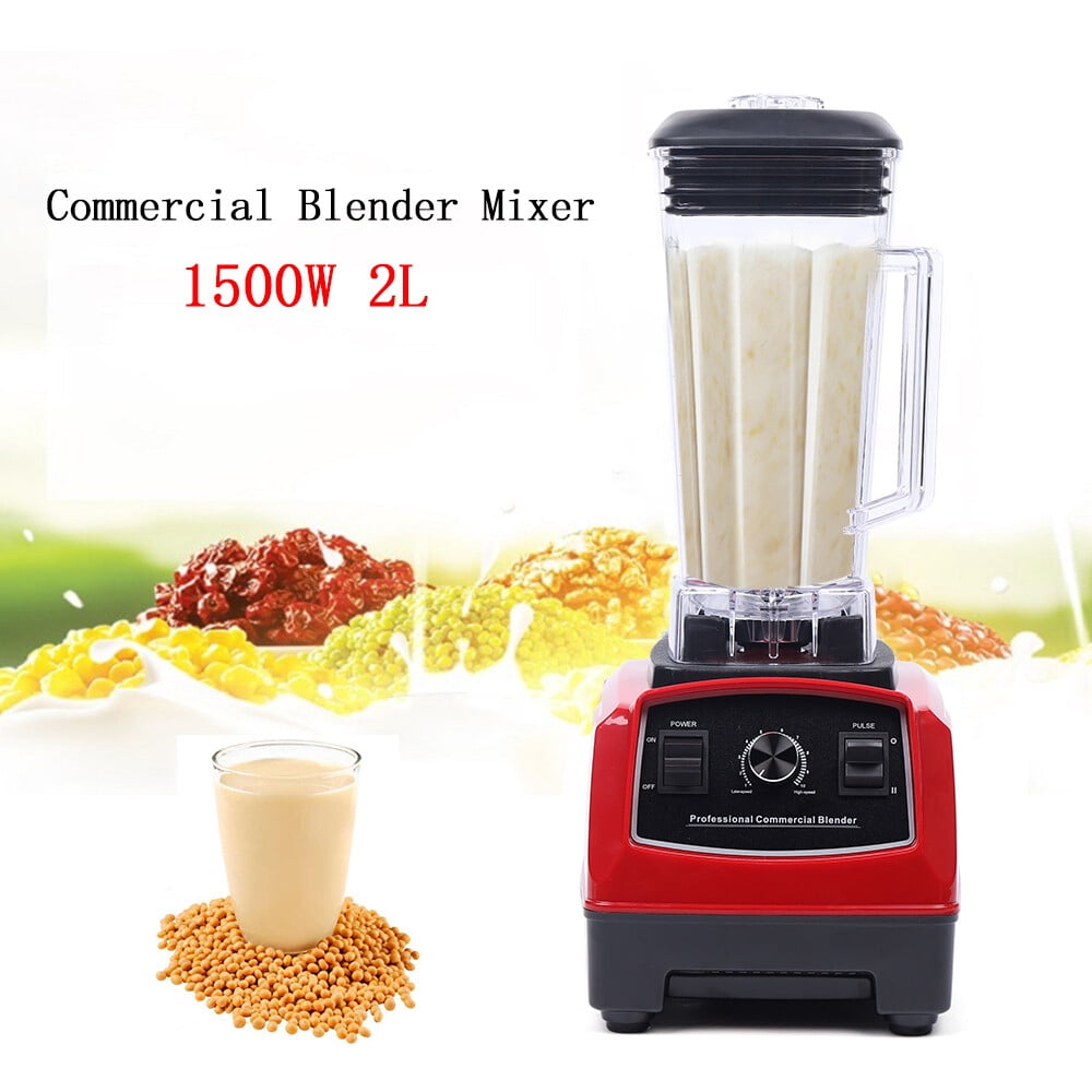 Food Chopper, Blender Mixer, Food Processors 2L 1500W Juicer Power Food Processor Smoothie Bar Fruit Smart Blender Mixer Juicer Processor Machine YL-010