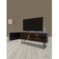 thumbnail image 1 of Mueble Mesa para TV con Puerta Moderno (Nogal Neo/Negro Mate), 1 of 4