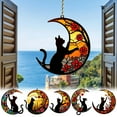 thumbnail image 3 of Oefntac up to 40% off Gifts Window Decoration Adorable Kittens Window Decal Stickers - Removable Kittens Decor for Glass Doors,Home,or Office Cling Art, 3 of 5