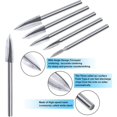 thumbnail image 3 of 10 Pcs Couteau Électrique à Trois Lames Tranchant Couteau de Sculpture Outil de Sculpture Convient aux Outils de Menuiserie, 3 of 5