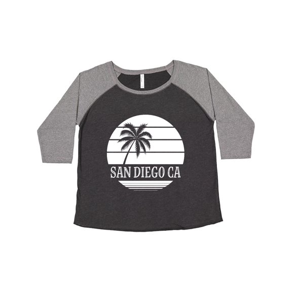 Inktastic San Diego California Beach Women's Plus Size T-Shirt