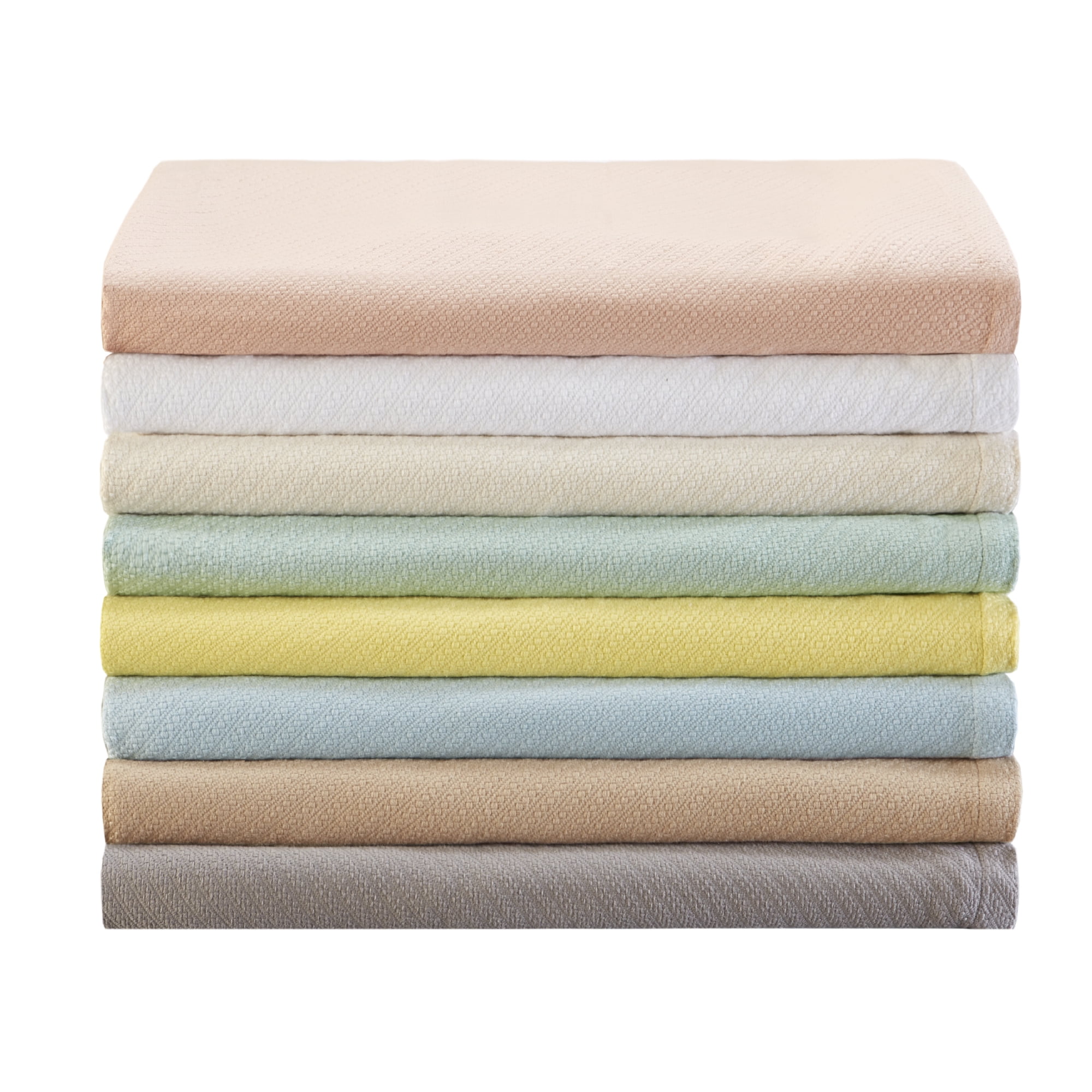Madison Park Liquid Cotton Super Soft Lightweight Blanket, King - Ivory