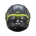 thumbnail image 3 of Casco Roda Rush Amarillo Mate Prix Mica Humo Abatible Svs amarillo M, 3 of 4