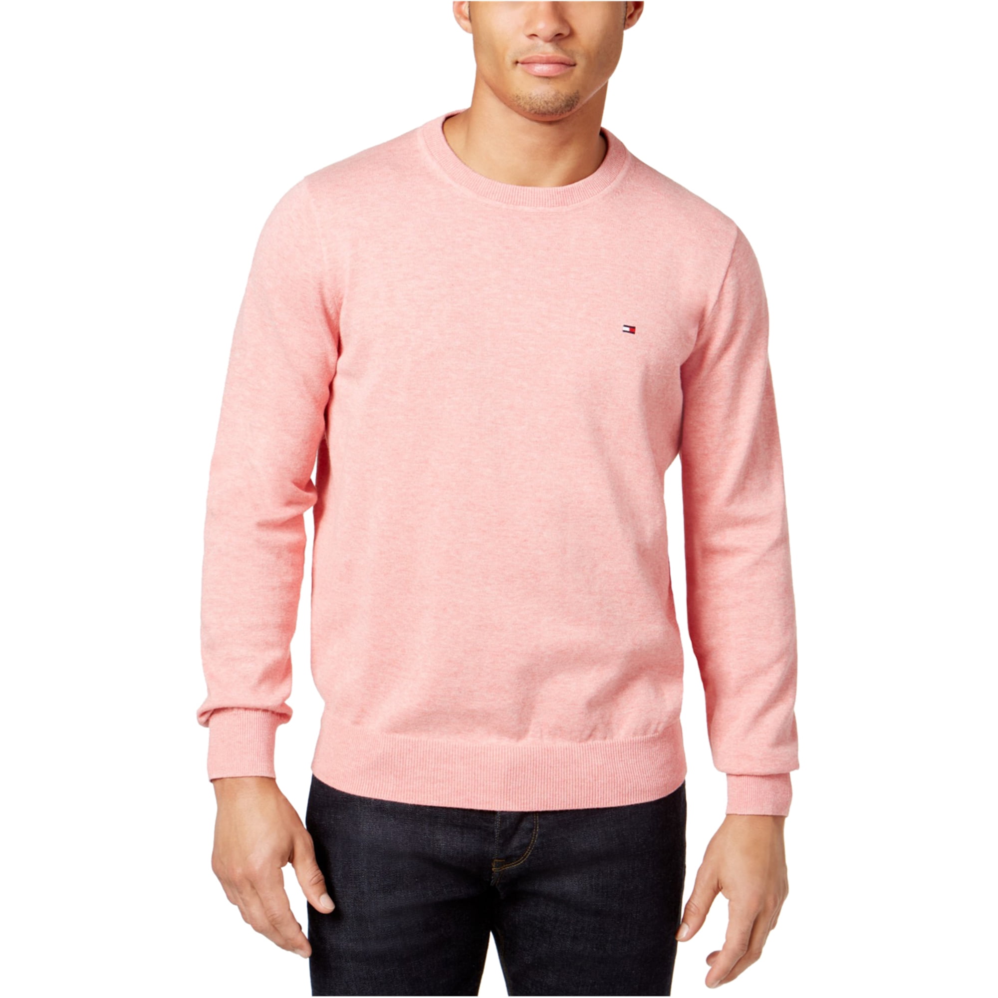 Tommy Hilfiger Mens Crew Neck Pullover Sweater