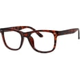 thumbnail image 1 of Eyekepper Readers Square Large Lenses Spring-Hinges Reading Glasses Women Tortoise +3.00, 1 of 5