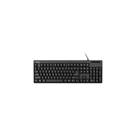 ROCSTOR KS20T 104-KEY KEYBOARD WITH BUILT-IN SMART CARD READER - COMMON ACCESS C