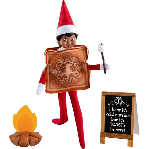 The Elf on the Shelf Polar Props Toasty Roasty Set - Elf Props and Accessories for Hilarious Campfire Elf Scenes - Scout Elf Not Included.