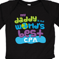 thumbnail image 4 of Inktastic Accountant Dad Best Cpa Boys or Girls Long Sleeve Baby Bodysuit, 4 of 5
