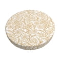 thumbnail image 2 of Xecao's Plant Print Stool Covers offer stylish, washable protection for PU round bar stools, perfect for home or commercial use., 2 of 7