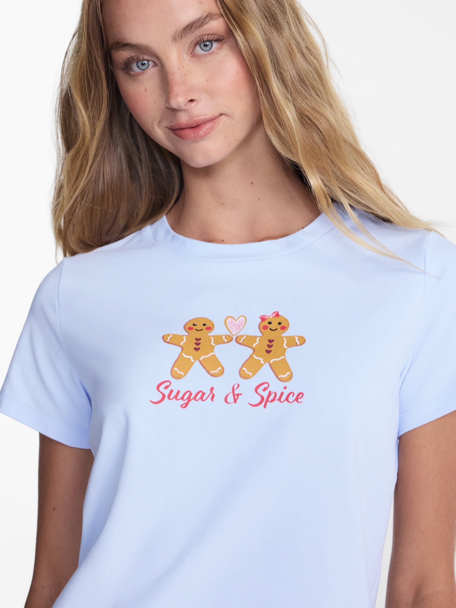 No Boundaries Graphic Baby Sleep Tee, Women's XS-XXL