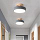 thumbnail image 3 of Luces de Techo Rosas, Accesorio Iluminación Madera Nórdico LED Moderno, Luminaria Interior, Cocina, Salón, Dormitorio, Baño, 3 of 5