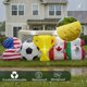 thumbnail image 3 of Inflable de fútbol bbioc 210 x 88 cm con luces LED 2026, 3 of 7