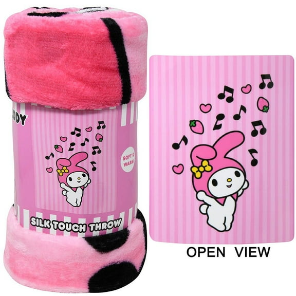 Hello Kitty My Melody 46x60" Silk Touch Throw Blanket