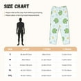 thumbnail image 2 of Salouo Kawaii Frogs Print Women's Pajama Pants Casual Loose Sweatpants PJs Flowy Pants Drawstring Palazzo for Women Wide Leg Pants Lounge Pajama -XX-Large, 2 of 8