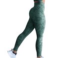 thumbnail image 1 of Pantalones capris de cintura alta para correr para mujer Pantalones de yoga deportivos de secado rápido Fridja  hfkajh104501, 1 of 9