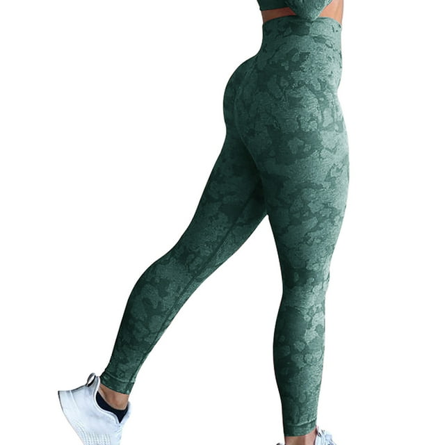 Pantalones capris de cintura alta para correr para mujer Pantalones de yoga deportivos de secado rápido Fridja hfkajh104501