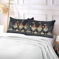 thumbnail image 7 of Cute Christmas Gnome Plush Pillow Case, Zippered Bed Pillow Pillowcases, Super Soft and Cozy Pillowcase Covers for Sleep Decor Giftsation - King Size 20x40in, 7 of 7